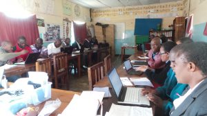 training at Monze Resource centre